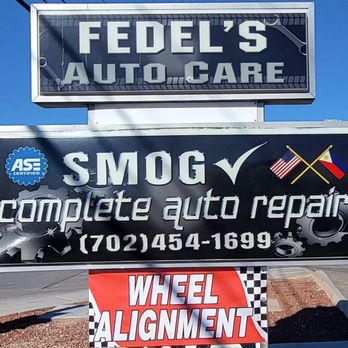 Fedel's Auto Care - now we service wheel alignment - Auto Repair Near Me - Las Vegas, Nevada Fedel's Auto Care - now we service wheel alignment - Auto Repair Near Me - Las Vegas, Nevada