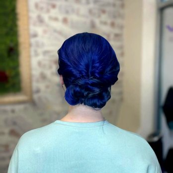 Abyss Salon - A wonderful bridal style with a beautiful blue hue! - Hair Salons Near Me - Stuart, Florida Abyss Salon - A wonderful bridal style with a beautiful blue hue! - Hair Salons Near Me - Stuart, Florida