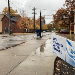 Squirrel Hill - Fall colors with iconic current affairs