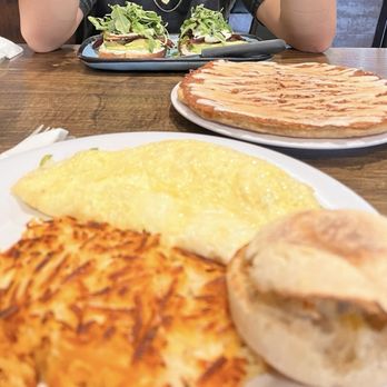 Baja Cafe - Veggie omelette, avocado toast and bonus treat cinnamon pancake since we're new! - Breakfast & Brunch Near Me - Tucson, Arizona Baja Cafe - Veggie omelette, avocado toast and bonus treat cinnamon pancake since we're new! - Breakfast & Brunch Near Me - Tucson, Arizona