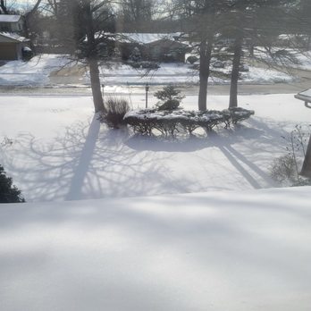 C.L.S. Lawn Care Services - Front circular drive...covered in snow - Lawn Services Near Me C.L.S. Lawn Care Services - Front circular drive...covered in snow - Lawn Services Near Me