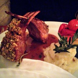 Pistachio Crusted Rack of Lamb