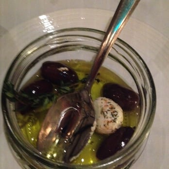 Nerai - Kalamata olives and goat cheese. Yum!!! - Greek Near Me - New York, New York