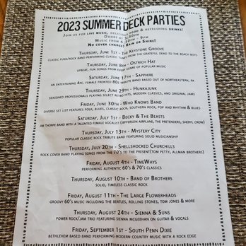 Penn's Peak - Summer Deck Parties. 6/4/2023 - Music Venues Near Me - Jim Thorpe, Pennsylvania Penn's Peak - Summer Deck Parties. 6/4/2023 - Music Venues Near Me - Jim Thorpe, Pennsylvania