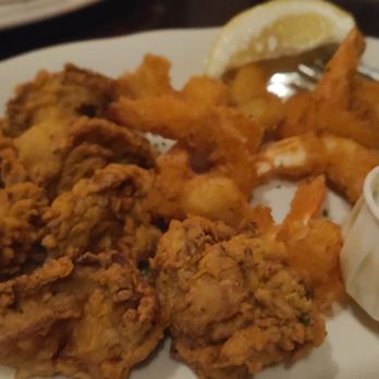 Pappadeaux Seafood Kitchen - My small order of fried shrimp and oysters. I'd already eaten some. Delicious. - Cajun/Creole Near Me - Norcross, Georgia Pappadeaux Seafood Kitchen - My small order of fried shrimp and oysters. I'd already eaten some. Delicious. - Cajun/Creole Near Me - Norcross, Georgia