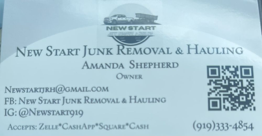 NEW START JUNK REMOVAL & HAULING - Updated June 2026 - Request a Quote ...