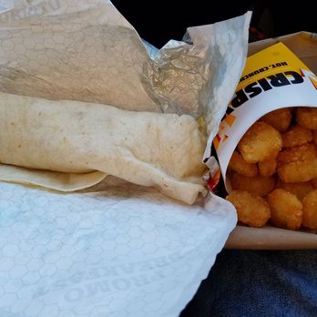 Carl's Jr - Large Country Breakfast Combo - Fast Food Near Me - Big Cabin, Oklahoma