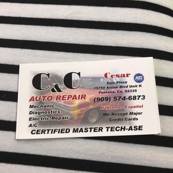 C & C Auto Repair - Auto Repair Near Me - Fontana, California C & C Auto Repair - Auto Repair Near Me - Fontana, California