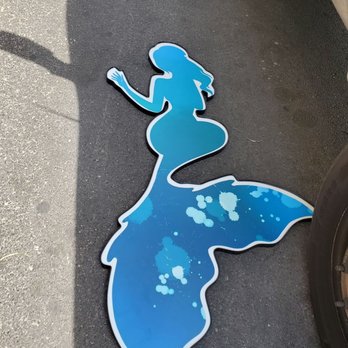 DHS Signs - Cabinet mermaid cutout - Signmaking Near Me - Las Vegas, Nevada