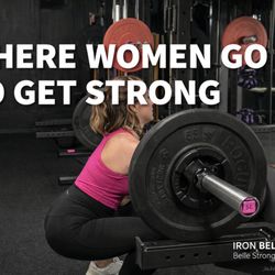 Where women go to get strong in Pinellas. Iron Belle Studios | Belle Strong Fitness Pinellas Park
