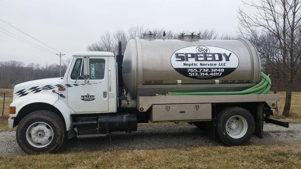 Slide of Speedy Septic Service