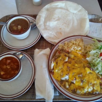Frontier - Frontier burrito with posole, green chile stew, and tortillas. - Mexican Near Me - Albuquerque, New Mexico Frontier - Frontier burrito with posole, green chile stew, and tortillas. - Mexican Near Me - Albuquerque, New Mexico