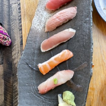 AFURI Ramen+Dumpling - Beaverton - Nigiri Flight - Ramen Near Me - Beaverton, Oregon