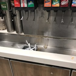 McDonald's - Yuk. I think there's supposed to be a rack here.