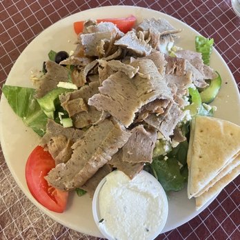 Zorba's Greek Cafe - Gyros Salad - Greek Near Me - Plano, Texas Zorba's Greek Cafe - Gyros Salad - Greek Near Me - Plano, Texas