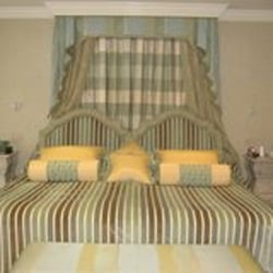 Act II Interiors - Bedspread with Decorative Pillows