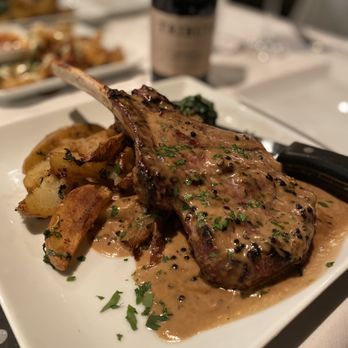 Basil's Restaurant & Tapas Bar - Veal with potatoes and greens. - Mediterranean Near Me - Atlanta, Georgia