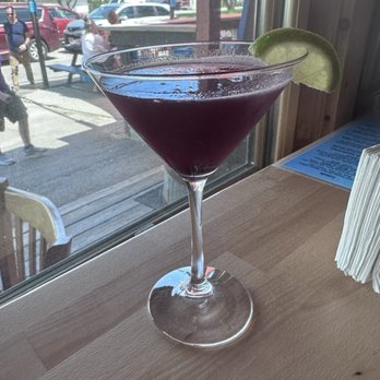 The Pickled Wrinkle - Blueberry Cosmo - Pubs Near Me - Birch Harbor, Maine
