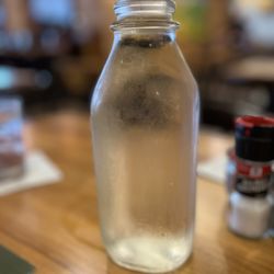 Napa Flats Wood Fired Kitchen - College Station - An aesthetically pleasing water jug -- it reminds me of a milk jar