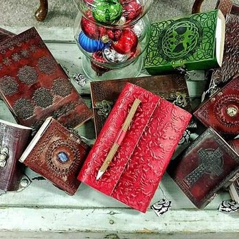 The Silver Lining - Leather Journals with Handmade Cotton Paper - Home Decor Near Me - West Branch, Michigan The Silver Lining - Leather Journals with Handmade Cotton Paper - Home Decor Near Me - West Branch, Michigan
