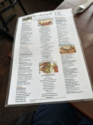 Menu photo 2 Maria's Place Almont, MI Menu photo 2 Maria's Place Almont, MI