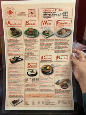 Menu photo 1 Aaharn 56 Thai Cuisine San Diego, CA