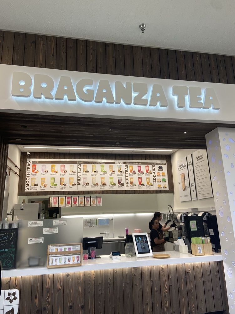 Braganza Tea Pickup Logo