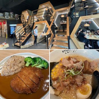 Kyuramen Dallas - Pork katsu with curry rice & Katsuboshi pork ramen - Ramen Near Me - Frisco, Texas Kyuramen Dallas - Pork katsu with curry rice & Katsuboshi pork ramen - Ramen Near Me - Frisco, Texas
