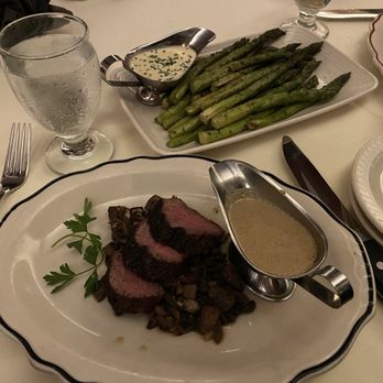 The Lexington - Steak Diane (split portion) over mushrooms. - American Near Me - Saint Paul, Minnesota The Lexington - Steak Diane (split portion) over mushrooms. - American Near Me - Saint Paul, Minnesota