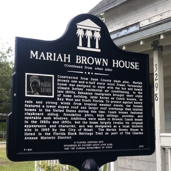 Mariah Brown House - Landmarks & Historical Buildings Near Me - Miami, Florida Mariah Brown House - Landmarks & Historical Buildings Near Me - Miami, Florida