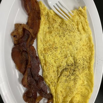 Terri's Cafe - Scramble eggs and bacon - American Near Me - Owings Mills, Maryland Terri's Cafe - Scramble eggs and bacon - American Near Me - Owings Mills, Maryland