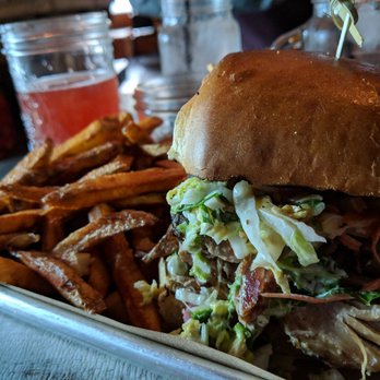 Wheelfish - Pulled pork sandwich - Bars Near Me - Pittsburgh, Pennsylvania