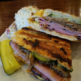 Ben's Bottle Shop - Cuban sandwich with potato salad - New American Near Me - Vancouver, Washington Ben's Bottle Shop - Cuban sandwich with potato salad - New American Near Me - Vancouver, Washington