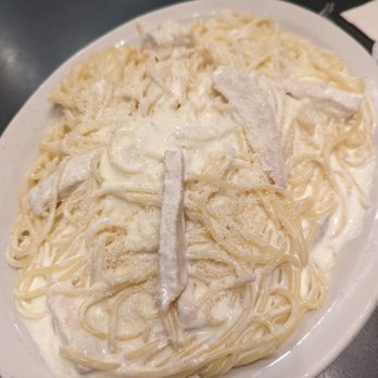Blue Moon Pizza - chicken Alfredo that had hair in it.... - Pizza Near Me - Cape May, New Jersey