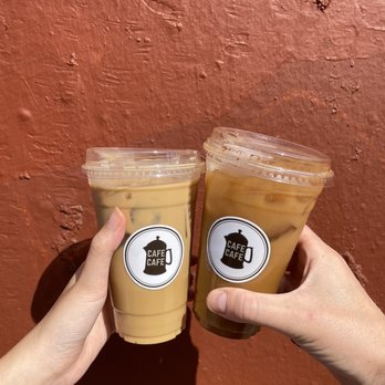 Café Cafe Mobile Coffee - Iced latte and iced coffee (vanilla, cinnamon, honey) - Coffee & Tea Near Me - Los Angeles, California Café Cafe Mobile Coffee - Iced latte and iced coffee (vanilla, cinnamon, honey) - Coffee & Tea Near Me - Los Angeles, California
