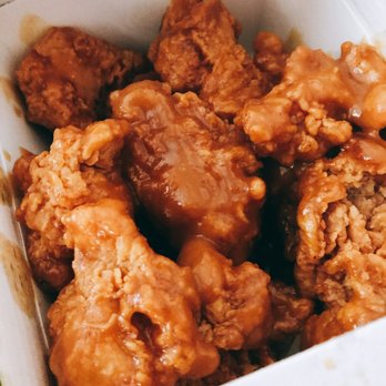 Pelicana Chicken - Crispy fried boneless whole chicken - Chicken Wings Near Me - Sunnyside, New York