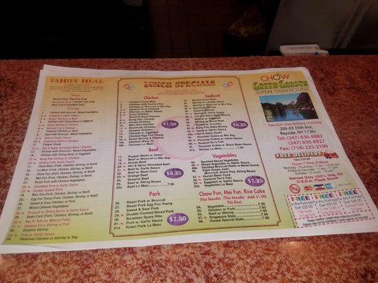 Menu photo 1 Chow Chinese Take Out Bayside, NY