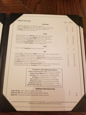 Menu photo 2 Summit Restaurant Colorado Springs, CO Menu photo 2 Summit Restaurant Colorado Springs, CO