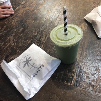 Blueys Kitchen - Matcha horchata and a pastry - Cafes Near Me - Santa Monica, California