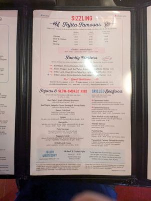 Menu photo 2 Pappasito's Houston, TX