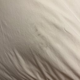 Dirt on the pillow