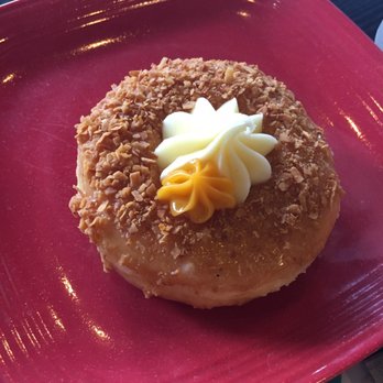 Mojo Donuts - Mango Island Cheesecake Donut - Donuts Near Me - Pembroke Pines, Florida Mojo Donuts - Mango Island Cheesecake Donut - Donuts Near Me - Pembroke Pines, Florida