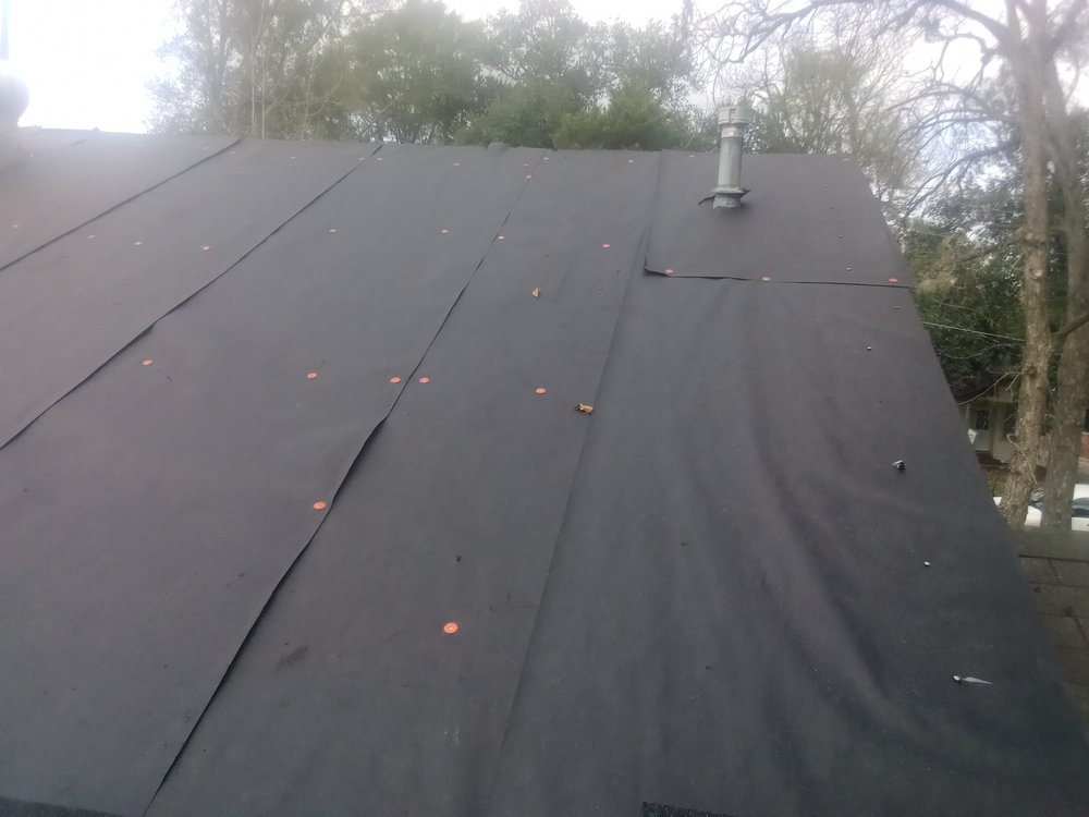 Slide of JC sheet metal & roofing repairs