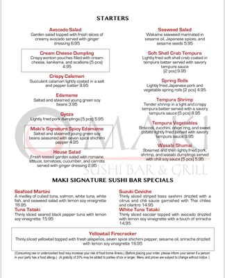 Menu photo 7 Maki Sushi Bar & Grill Peabody, MA Menu photo 7 Maki Sushi Bar & Grill Peabody, MA