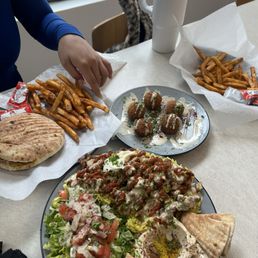 Chicken Pitas
