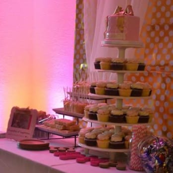 DIS-N-DAT Mobile Entertainment - Uplighting was an awesome accessory to my daughter's desert table! - DJs Near Me - Honolulu, Hawaii