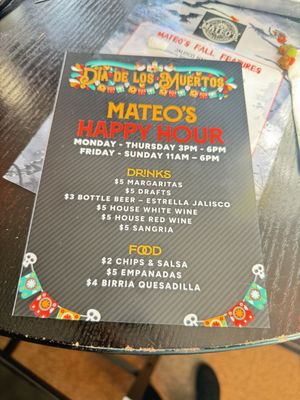 Menu photo 3 Mateo's Taco & Cantina East Hampton, CT Menu photo 3 Mateo's Taco & Cantina East Hampton, CT