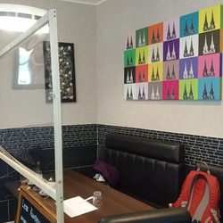 Cafe Tapku - Trennwand