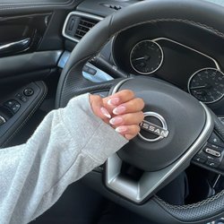 Bliss Nail Spa - French tip acrylic manicure