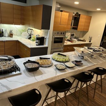 Saint Germain Catering - BBQ Sandwich meal (ribs, BBQ chicken, pulled pork, brisket, corn bread, wedge salad, cole slaw, and mini pies). - Caterers Near Me - Vienna, Virginia